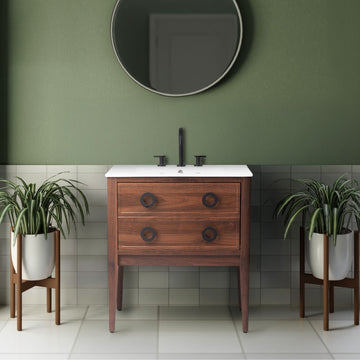 Corbin Modern Classic 1-Drawer Bath Vanity Base Only (Sink Basin Not Included)